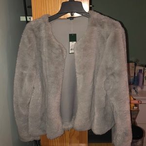 Grey Fur Coat
